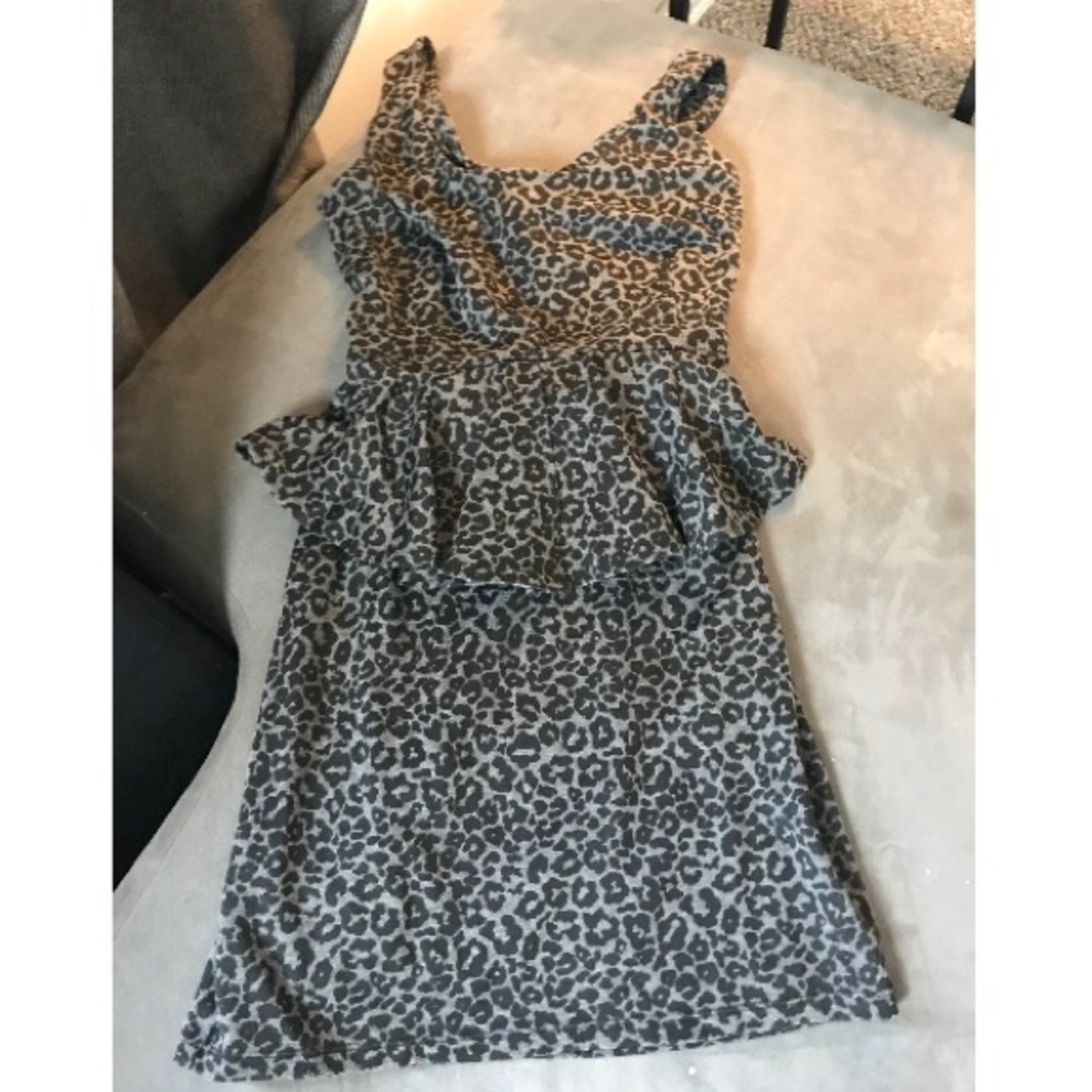 Animal Print Dress
